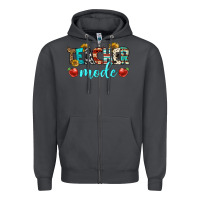 Smoke teacher mode Zipper Hoodie - BundleAndBundleShop