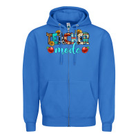 True Royal teacher mode Zipper Hoodie - BundleAndBundleShop