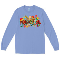 Colony Blue cinco de mayo principal Long Sleeve Tee - CowGirlArtShop
