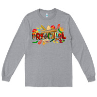 Heather Grey cinco de mayo principal Long Sleeve Tee - CowGirlArtShop