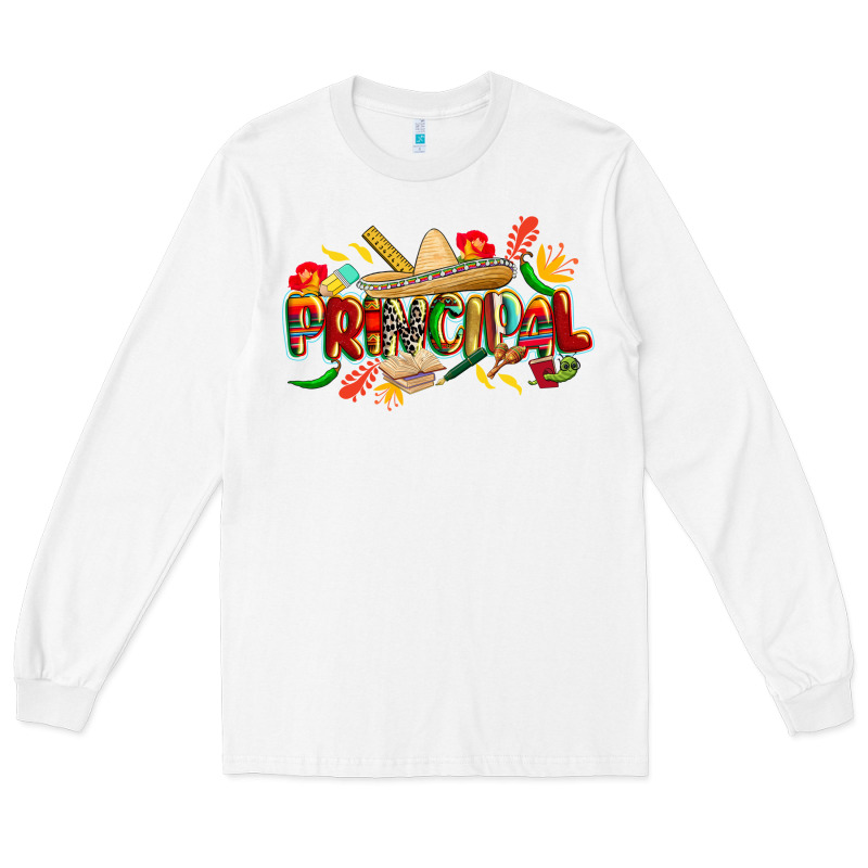 Cinco De Mayo Principal Long Sleeve Tee by CowGirlArtShop | Teevron