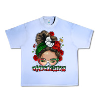Grape Ice Mexicana messy bun Urban Heavy Tee - NancyCooperArtShop