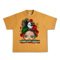 Peanut Butter Mexicana messy bun Urban Heavy Tee - NancyCooperArtShop