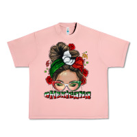 Salmon Mexicana messy bun Urban Heavy Tee - NancyCooperArtShop