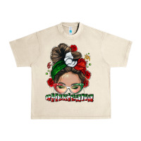Sandshell Mexicana messy bun Urban Heavy Tee - NancyCooperArtShop