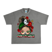 Mexicana Messy Bun Urban Heavy Tee | Teevron