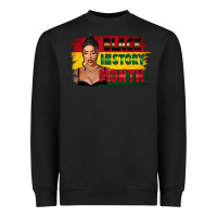 Black black history month black girl Heavyweight Sweatshirt - FaDigitalArtStudio