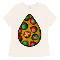 Bone christmas  teardrop Ladies Tee - BundleAndBundleShop