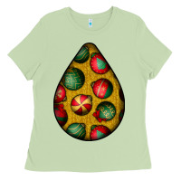 Matcha christmas  teardrop Ladies Tee - BundleAndBundleShop