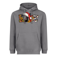 Storm love christmas black angus Heavyweight Hoodie - LillyAllenDesigns