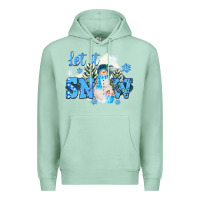 Seafoam let it snow christmas Premium Hoodie - FaDigitalArtStudio