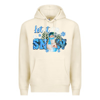 Tofu let it snow christmas Premium Hoodie - FaDigitalArtStudio