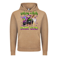 Vintage Coffee Salem witch book club Vintage Hoodie - NancyCooperArtShop