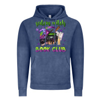 Vintage Denim Salem witch book club Vintage Hoodie - NancyCooperArtShop