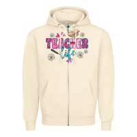 Sandshell teacher life Zipper Hoodie - BundleAndBundleShop