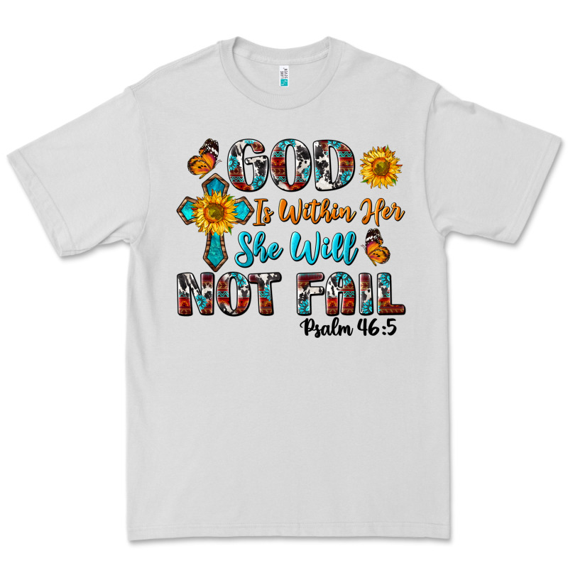 God Is Within Her She Will Not Fail Premium Tee by BundleAndBundleShop | Teevron