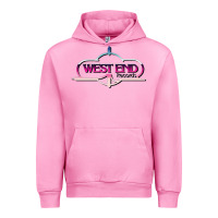 Fuchsia Pink west end records Urban Hoodie - tuanDangUi