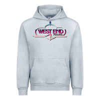 Heather Grey west end records Urban Hoodie - tuanDangUi