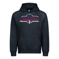 Navy west end records Urban Hoodie - tuanDangUi