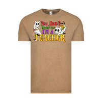 Vintage Coffee You Can't Scare Me I'm a Teacher Vintage Tee - texasbilliewilder