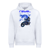 White cmx 1100 rebel custom Urban Hoodie - tuanDangUi