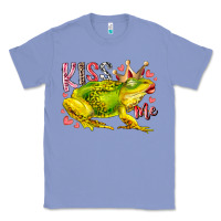 Colony Blue kiss me frog Classic Tee - RacoonDesign