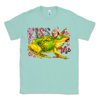 Seafoam kiss me frog Classic Tee - RacoonDesign