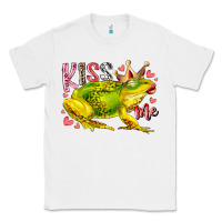 White kiss me frog Classic Tee - RacoonDesign