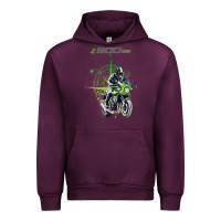 Mauve Wine kawa cafe racer z 9 rs 900 Urban Hoodie - tuanDangUi