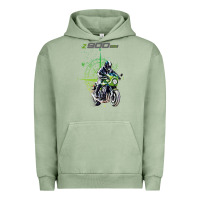 Pigment Oil Green kawa cafe racer z 9 rs 900 Urban Hoodie - tuanDangUi