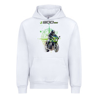 White kawa cafe racer z 9 rs 900 Urban Hoodie - tuanDangUi