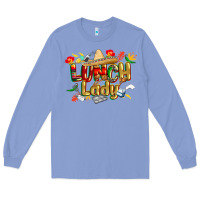 Colony Blue cinco de mayo lunch lady Long Sleeve Tee - CowGirlArtShop