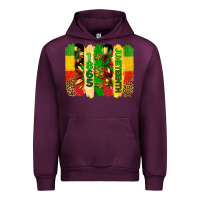 Mauve Wine juneteenth brushstrokes Urban Hoodie - BarkalooDesign