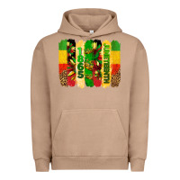 Pigment Burro juneteenth brushstrokes Urban Hoodie - BarkalooDesign