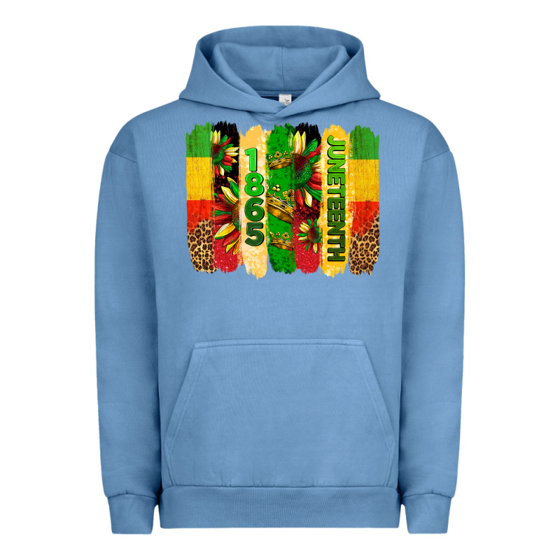 Juneteenth Brushstrokes Urban Hoodie by BarkalooDesign | Teevron