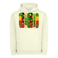 Pigment Pistachio juneteenth brushstrokes Urban Hoodie - BarkalooDesign
