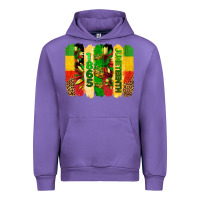 Tulip juneteenth brushstrokes Urban Hoodie - BarkalooDesign