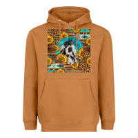 Meerkat western paint horse Heavyweight Hoodie - LillyAllenDesigns