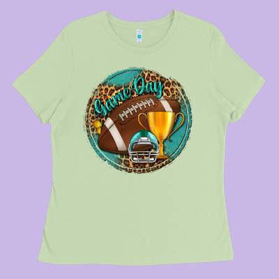 Game Day Ladies Tee Designed By Bundleandbundleshop