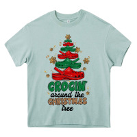 Arona crocin around the christmas tree Heavy Core Tee - MaliasSmallBusiness