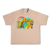 Burro Choose happy Urban Heavy Tee - NancyCooperArtShop