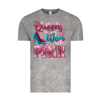 Cloud Rock Queens wear pink Breast Cancer Vintage Tee - NancyCooperArtShop