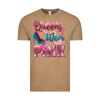 Vintage Coffee Queens wear pink Breast Cancer Vintage Tee - NancyCooperArtShop