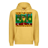 Antique Gold american football trophy cup and medal tumbler Premium Hoodie - BundleAndBundleShop