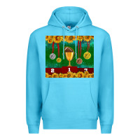 Ocean Blue american football trophy cup and medal tumbler Premium Hoodie - BundleAndBundleShop