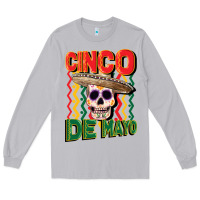 Moon Dust cinco de mayo with skull Long Sleeve Tee - CowGirlArtShop