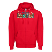 Red registered nurse libbey glass Zipper Hoodie - BundleAndBundleShop