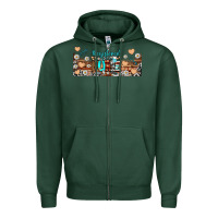 Sports Green registered nurse libbey glass Zipper Hoodie - BundleAndBundleShop
