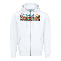 White registered nurse libbey glass Zipper Hoodie - BundleAndBundleShop