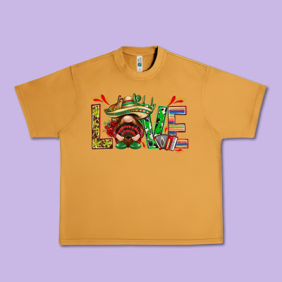 Mexico Love With Gnome Urban Heavy Tee Designed By Nancycooperartshop